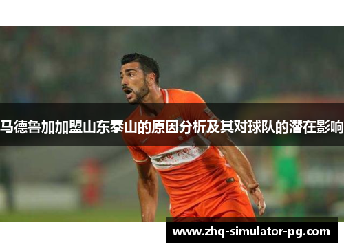 马德鲁加加盟山东泰山的原因分析及其对球队的潜在影响